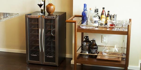 Which is better, a wine rack or a wine fridge?